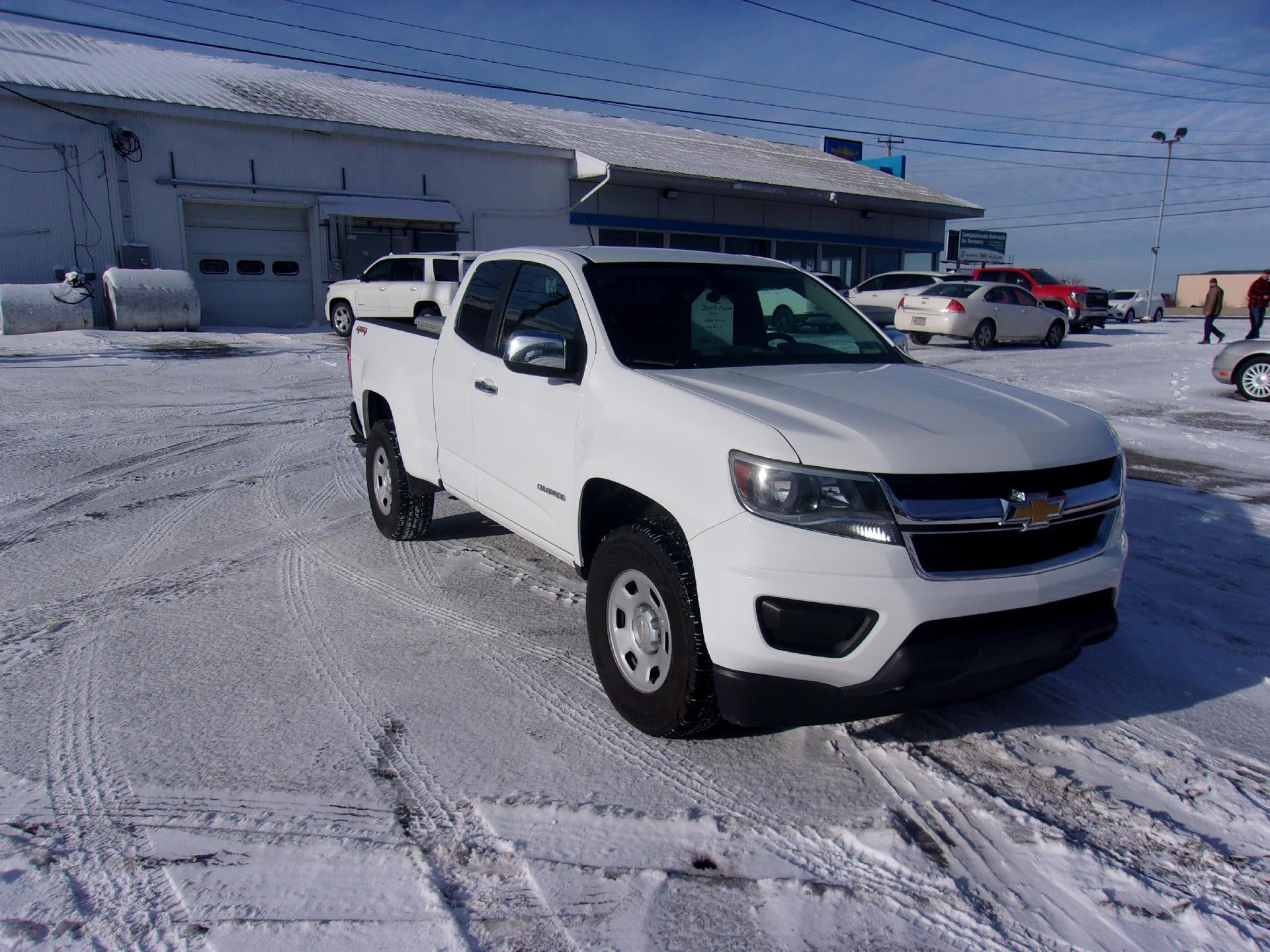 2017 Chevrolet Colorado Extended Cab Long Box 4-Wheel Drive WT